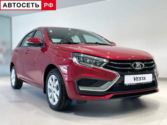 2026 Lada (ВАЗ) Vesta I Рестайлинг (NG), красный, 1875000 рублей - вид 2