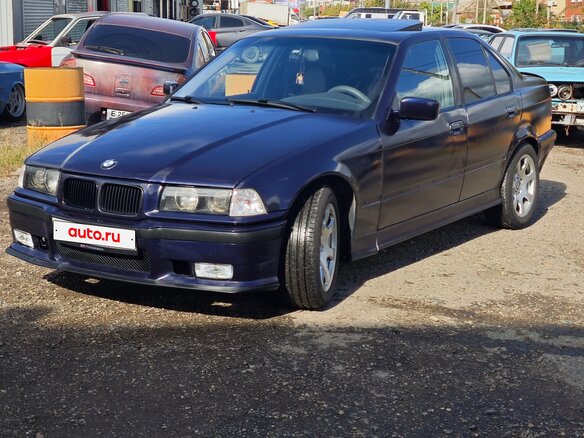 1993 BMW 3 серии 316i III (E36), синий, 550000 рублей