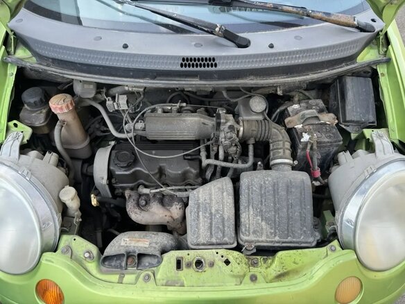 2007 Daewoo Matiz I Рестайлинг, зелёный, 100000 рублей - вид 8