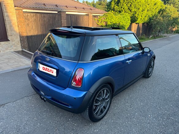 2003 Mini Hatch Cooper S I (R50), синий, 1100000 рублей - вид 7