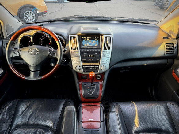 2007 Lexus RX 400h II Рестайлинг, чёрный, 1380000 рублей - вид 16