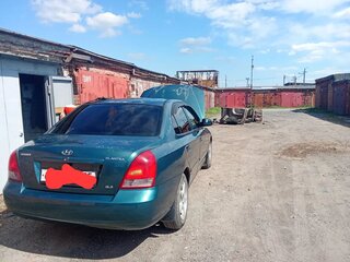 2001 Hyundai Elantra III (XD), синий, 225000 рублей, вид 3