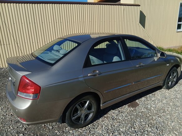2007 Kia Cerato I, золотистый - вид 4