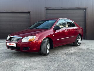 2008 Kia Cerato I Рестайлинг, красный, 670000 рублей, вид 1