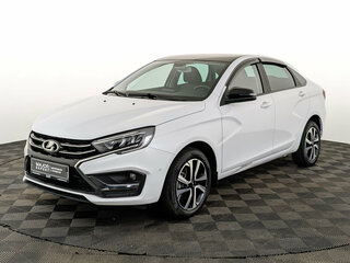 2024 Lada (ВАЗ) Vesta I Рестайлинг (NG), белый, 1425000 рублей, вид 1