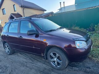 2012 Lada (ВАЗ) Kalina I, красный, 215000 рублей, вид 4