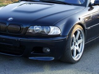 2002 BMW M3 III (E46), чёрный, 4500000 рублей, вид 3