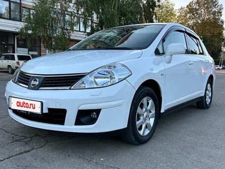 2008 Nissan Tiida I, белый, 720000 рублей, вид 1