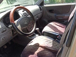 2005 Hyundai Accent ТагАЗ II, бежевый, 250000 рублей, вид 5