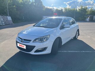 2012 Opel Astra J Рестайлинг, белый, 680000 рублей, вид 1