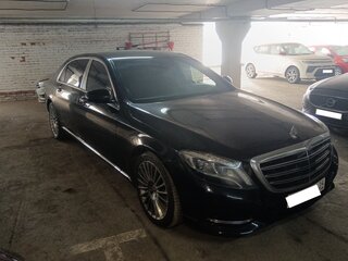 2014 Mercedes-Benz Maybach S-Класс 500 I (X222), чёрный, 2200000 рублей, вид 4