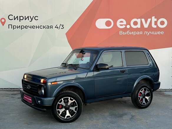 2016 Lada (ВАЗ) 2121 (4x4) I Рестайлинг, синий, 550000 рублей