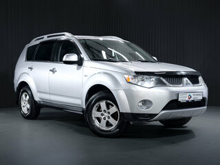 2008 Mitsubishi Outlander II, серебристый, 949000 рублей, вид 1