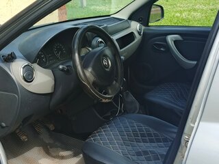 2012 Renault Logan I Рестайлинг, серый, 230000 рублей, вид 4