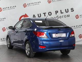 2011 Hyundai Solaris I, синий, 649000 рублей, вид 2