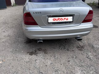 2003 Mercedes-Benz S-Класс 430 IV (W220) Рестайлинг, серебристый, 1250000 рублей, вид 5