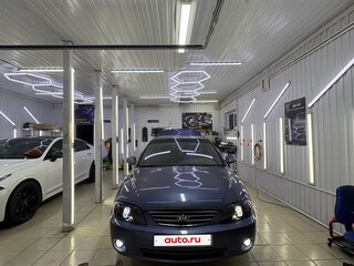 2005 Kia Spectra I Рестайлинг 2, синий, 450000 рублей, вид 3