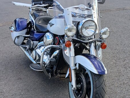 2013 Kawasaki VN1700 Vulcan, синий, 630000 рублей, вид 1