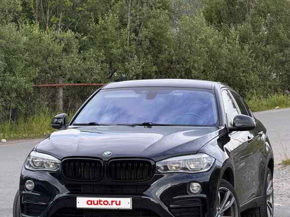 2016 BMW X6 35i II (F16), чёрный, 3550000 рублей
