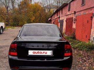 2008 Lada (ВАЗ) Priora I, чёрный, 380000 рублей, вид 5