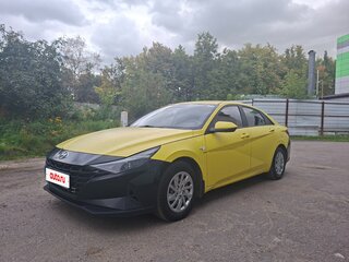 2021 Hyundai Elantra VII (CN7), жёлтый, 1250000 рублей, вид 1