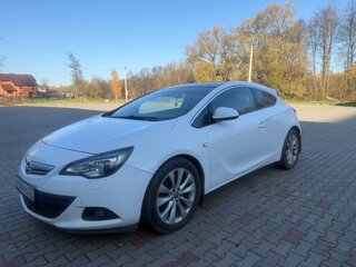 2012 Opel Astra GTC J Рестайлинг, белый, 800000 рублей, вид 1