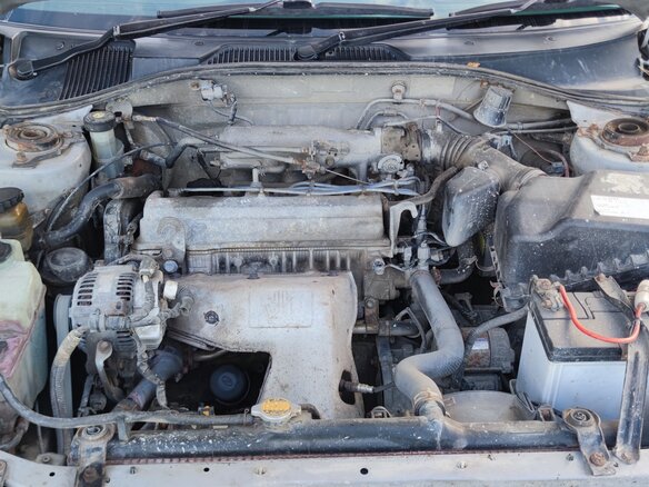 2001 Toyota Caldina II Рестайлинг, серебристый - вид 14