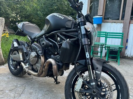 2015 Ducati Monster 821, чёрный, 750000 рублей, вид 1