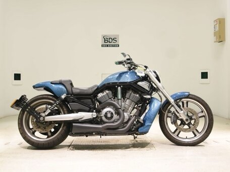 2009 Harley-Davidson V-Rod Muscle, голубой, 924000 рублей, вид 2
