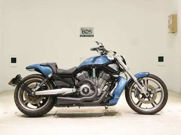2009 Harley-Davidson V-Rod Muscle, голубой, 924000 рублей - вид 1