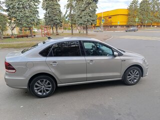 2019 Volkswagen Polo V Рестайлинг, серый, 1300000 рублей, вид 4