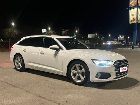 2019 Audi A6 40 TDI V (C8), белый - вид 3