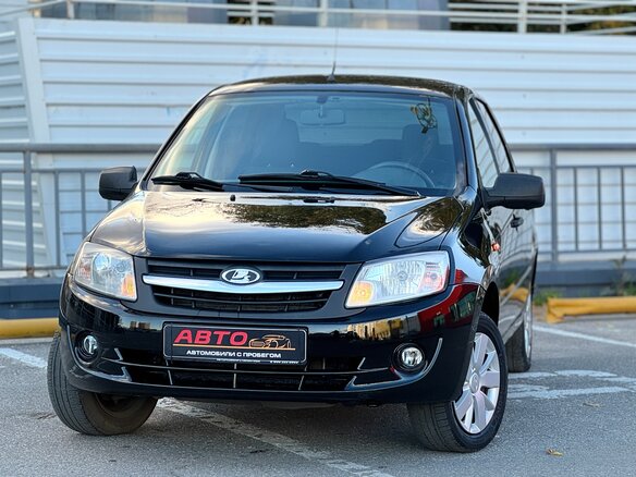 2014 Lada (ВАЗ) Granta I, чёрный - вид 22