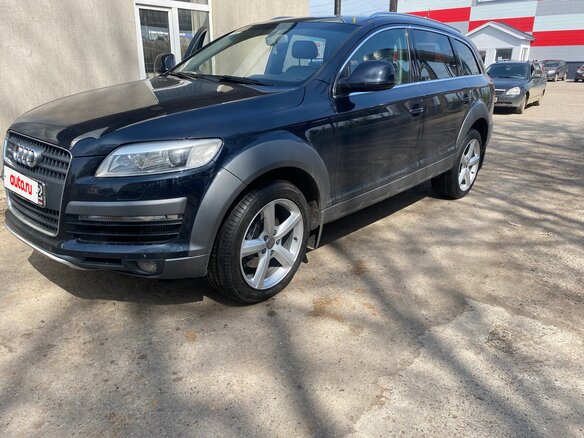 2007 Audi Q7 I (4L), синий, 1700000 рублей