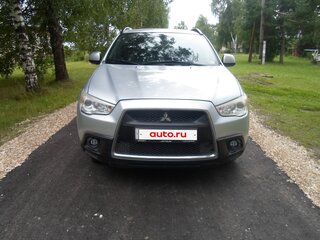 2012 Mitsubishi ASX I Рестайлинг, серебристый, 910000 рублей, вид 3