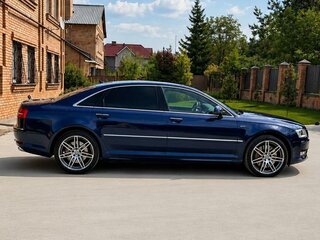 2007 Audi A8 Long II (D3) Рестайлинг, синий, 7500000 рублей, вид 5