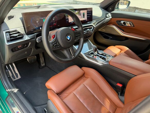 2022 BMW M3 Competition Package VI (G80), зелёный, 11500000 рублей - вид 19