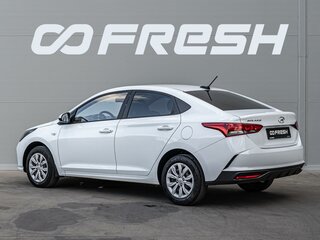 2020 Hyundai Solaris II Рестайлинг, белый, 1590000 рублей, вид 2