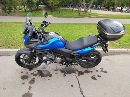 2015 Suzuki V-Strom DL 650, синий, 675000 рублей, вид 3