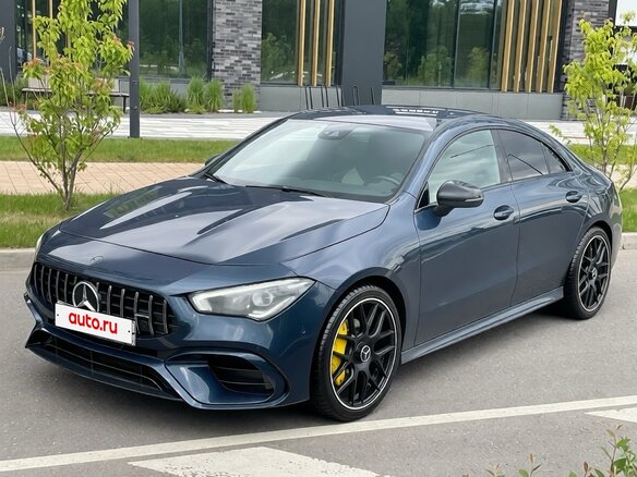 2021 Mercedes-Benz CLA 200 II (C118, X118), синий, 3550000 рублей