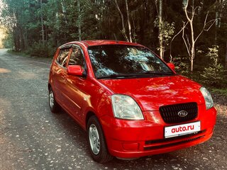 2007 Kia Picanto I Рестайлинг, красный, 400000 рублей, вид 1