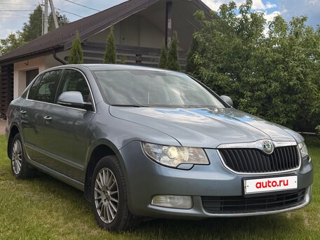 2009 Skoda Superb DSG II, серебристый, 756000 рублей, вид 1