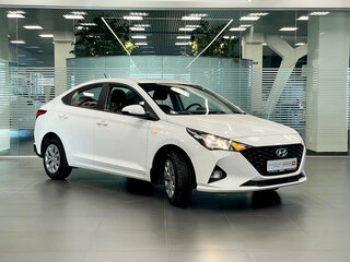 2022 Hyundai Solaris II Рестайлинг, белый, 1571000 рублей, вид 5