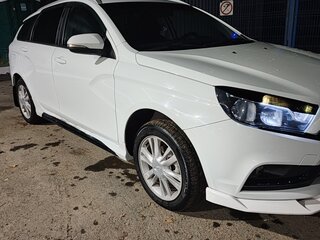 2018 Lada (ВАЗ) Vesta SW I, белый, 730000 рублей, вид 5