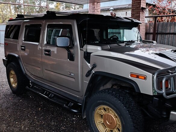 2003 Hummer H2 I, серый, 3990000 рублей - вид 19