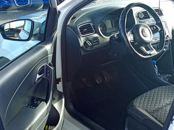 2018 Volkswagen Polo V Рестайлинг, белый - вид 6