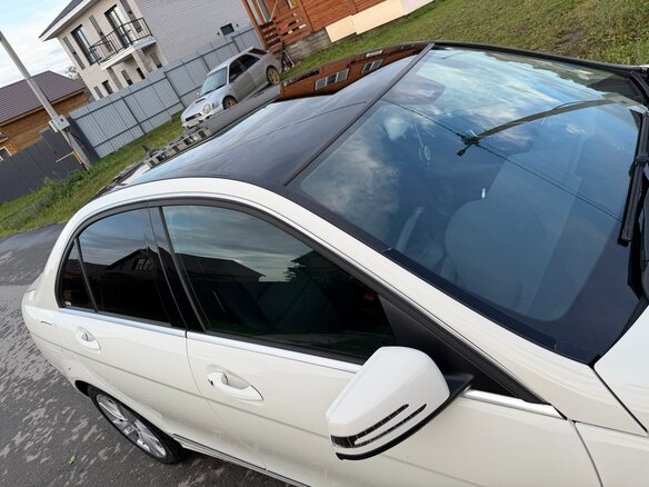 2011 Mercedes-Benz C-Класс 200 III (W204) Рестайлинг, белый, 1400000 рублей - вид 6