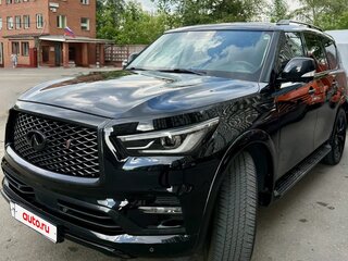 2021 Infiniti QX80 I Рестайлинг 3, чёрный, 9990000 рублей, вид 3