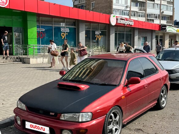 2000 Subaru Impreza I, красный, 340000 рублей - вид 12