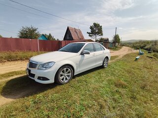 2012 Mercedes-Benz C-Класс 180 BlueEFFICIENCY III (W204) Рестайлинг, белый, 1190000 рублей, вид 2